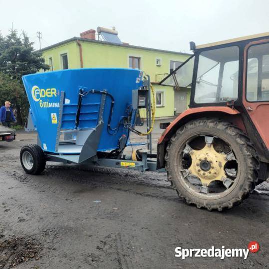 Wóz Paszowy Zamet Fider Mini 6m3 nieuszkodzony Rokiciny
