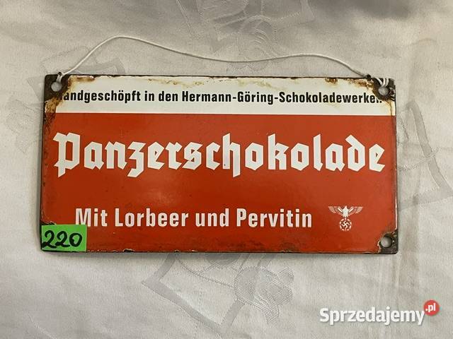 Panzerschokolade Czekolada Pancerna Wehrmachtu z Kraków