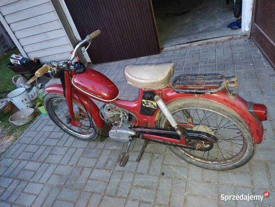 Komar 2 PRL pedałowiec motorower Łazy