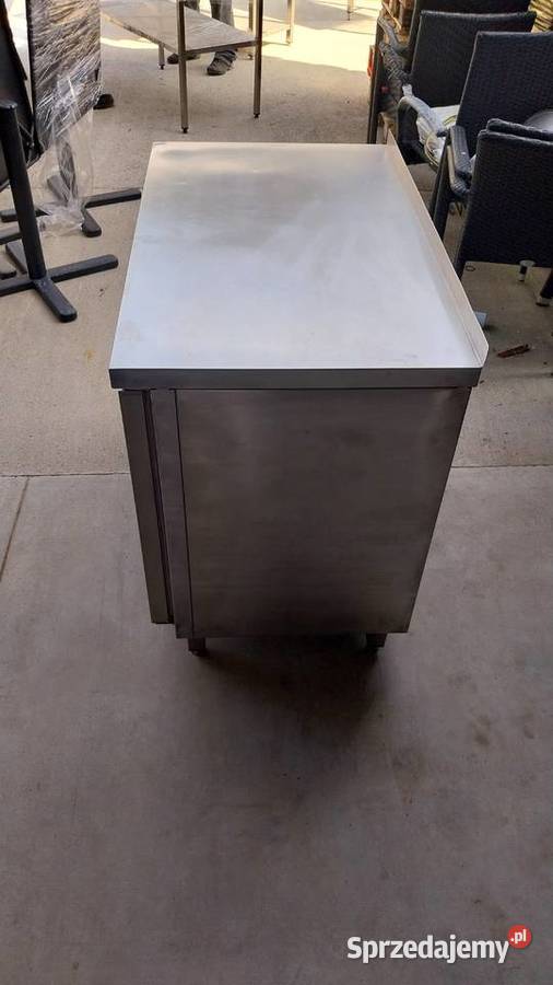 Stół roboczy ze stali nierdzewnej z szafką mazowieckie Kazuń Polski sprzedam