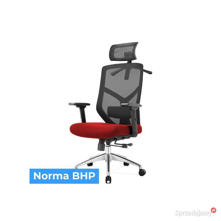 Fotel biurowy ergonomiczny Rosa czerwony ANGEL podkarpackie Jarosław