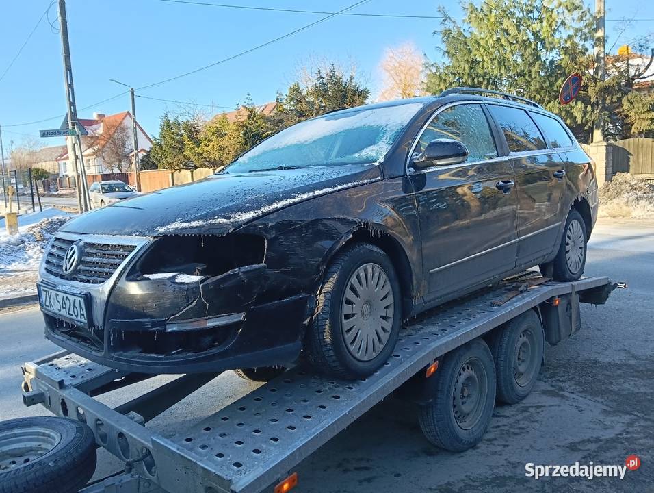 VW PASSAT B6 20 TDI 170 2007r czarny