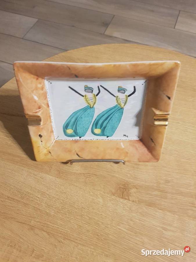 Popielnica porcelanowa Ceramika i szkło wielkopolskie