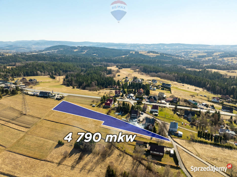 Widokowa działka z pozwoleniem na budowę Naprawa