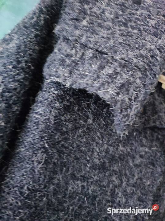 ciepły golf sweter peleryna zimowy płaszcz pareo czarny Kielce sprzedam