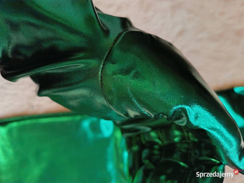 Rękawiczki Ala latex w kolorze zielonym Burzyn