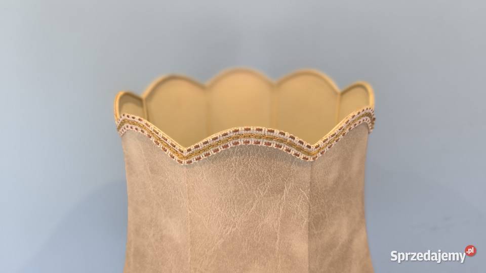 Piękna unikalna lampa mosiężna marmur Łódź sprzedam