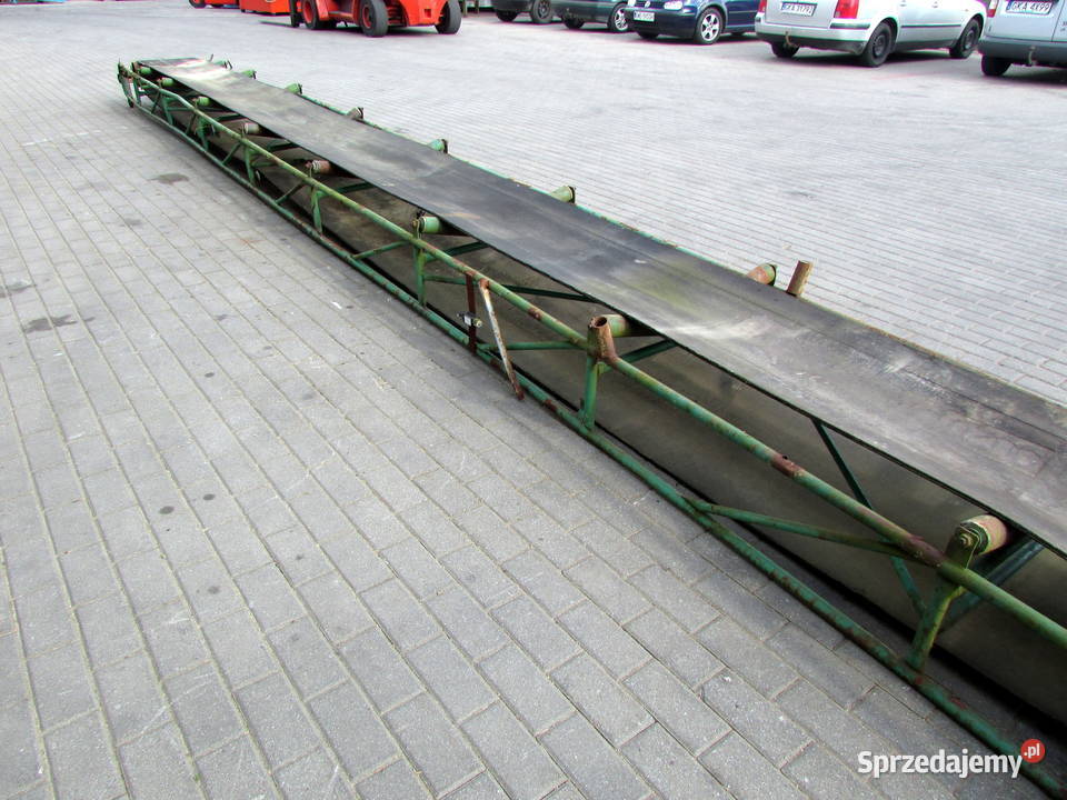 Taśmociąg do rębaka zrąbki itp dł 8000 StanDrew Produkcja Mojusz