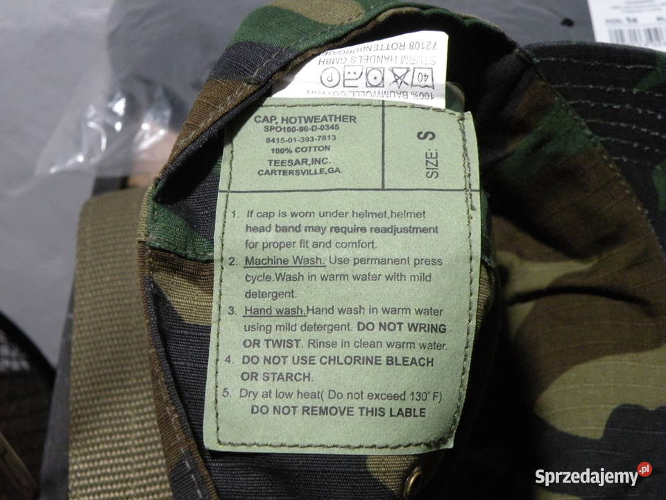 Czapka patrol cap woodland small TEXAR cotton sprzedam