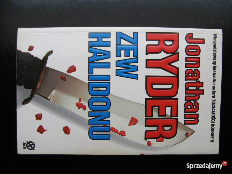 Jonathan Ryder Robert Ludlum Zew Halidonu miękka Poznań sprzedam