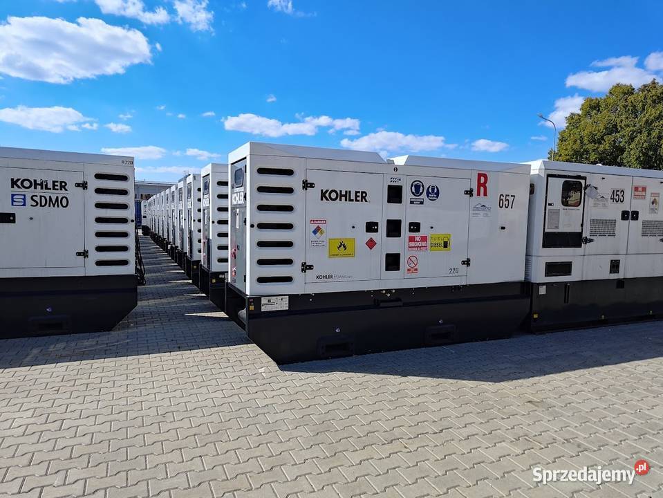WYNAJEM Agregat Prądotwórczy 200318 kVA ŚWIDNICA