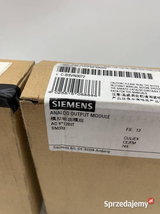 Siemens 6ES7 3325HF000AB0 Analog Output Module