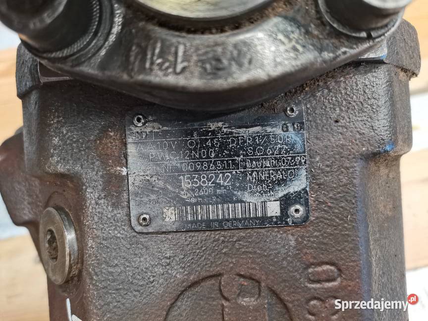 Pompa hydrauliczna Rexroth AA10V Merlo P 6010 Wilkowo