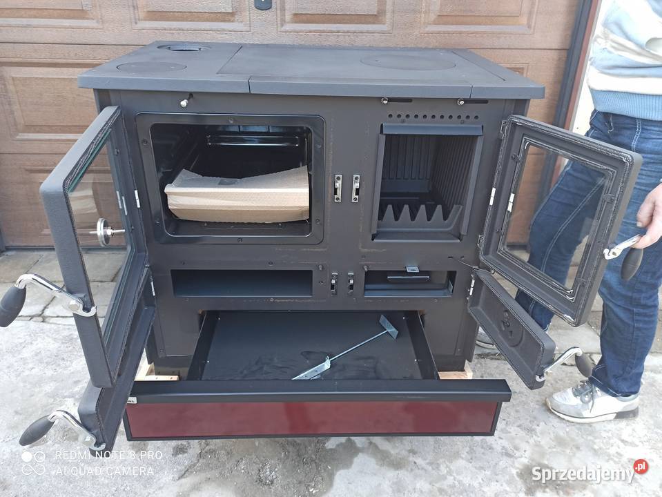 Magnum kuchnia żeliwna z piekarnikiem wiśniowa Wałbrzych