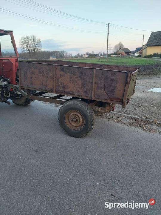 Przyczepa sam wywrot zarej Zator