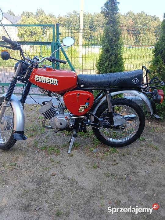 Motorower Simson S51 kompletnej odbudowie Motoryzacja Tarnów