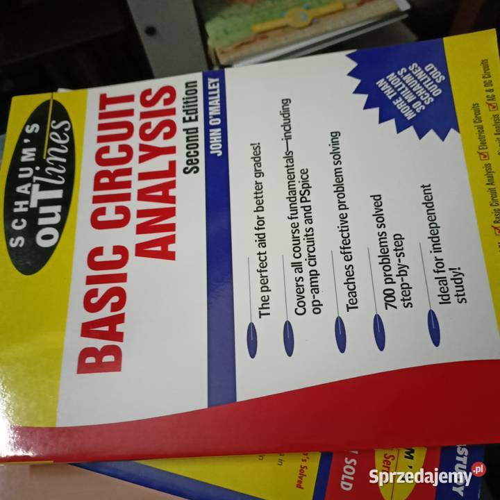 Basic circuit analysis książki branżowe