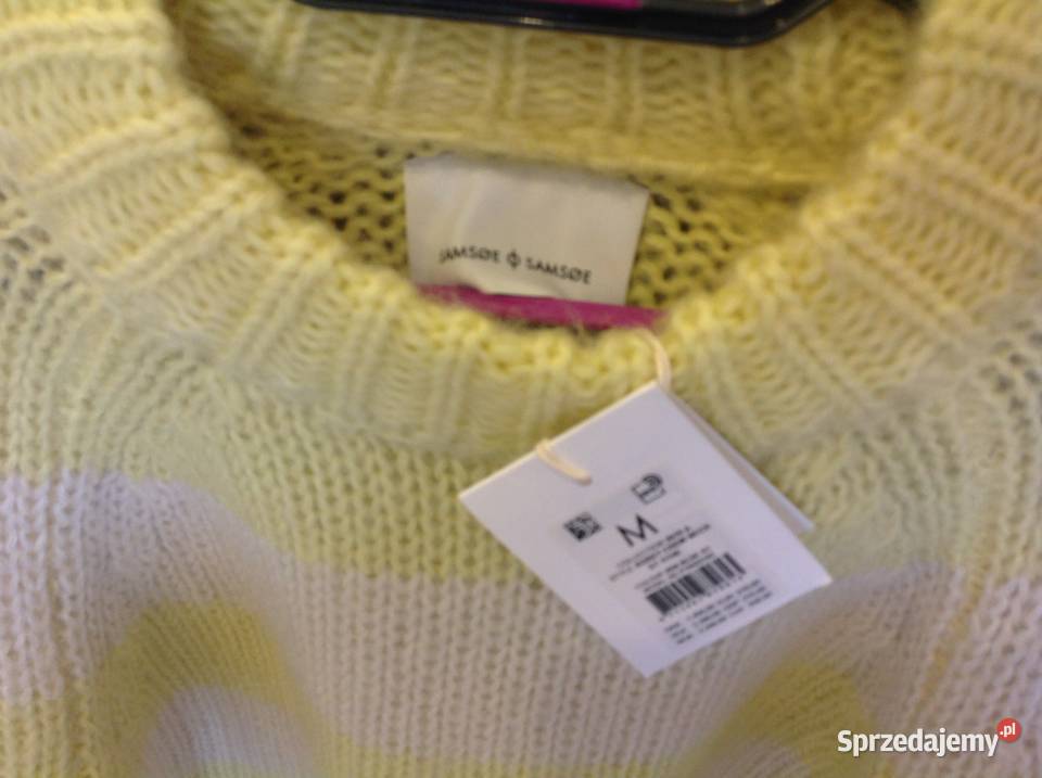 Piękny Sweter damski SAMSOE SAMSOE r M Moher Nowa Sól