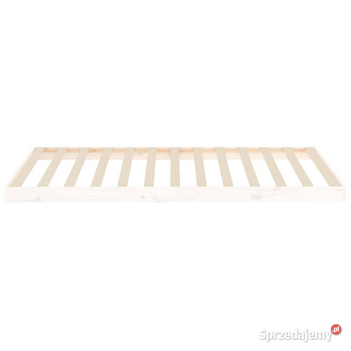 Rama łóżka biała lite drewno sosnowe 100 x 200 Warszawa sprzedam