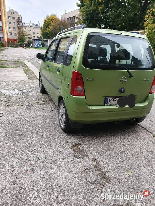 Opel Agila 12 klima aluminiowe felgi Samochody osobowe małopolskie Kraków