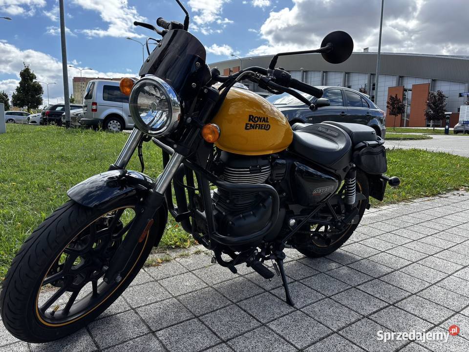 Sprzedam motocykl Royal Enfield Meteor 350 żółty Szczecin sprzedam