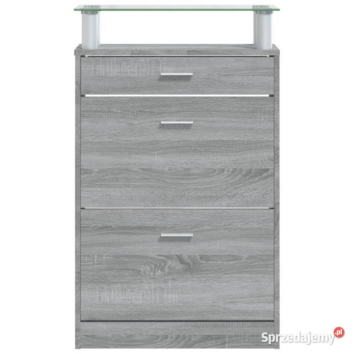 Szafka na buty szary dąb sonoma 63x24x104 Warszawa sprzedam