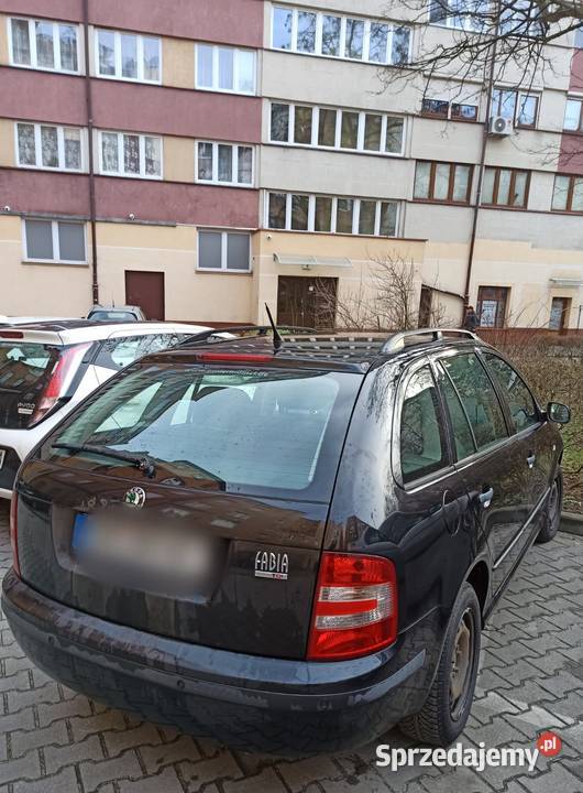 Skoda Fabia 19 TDI Kombi skóra klima książka gniazdo AUX Legnica