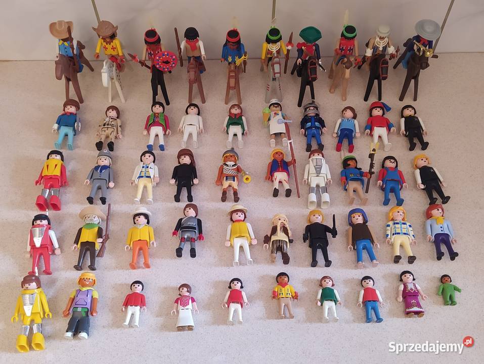 Playmobil figurki z dodatkami 50 sztuk Gdańsk