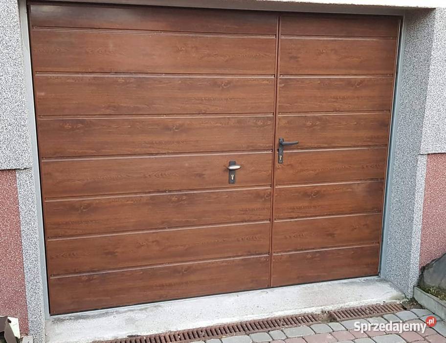 Brama garażowa Brama do muru Brama Uchylna Budownictwo i akcesoria Łódź sprzedam