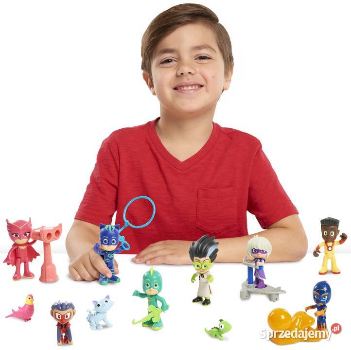 Pidżamersi PJ Masks Figurki Zestaw Deluxe 17 Mogilany