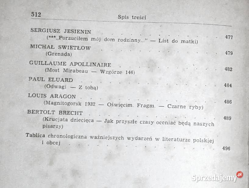 Literatura Współczesna Antologia i opracowanie Pozostałe Chełm