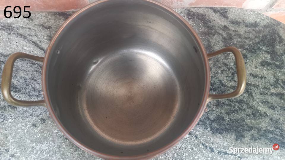Garnek miedziany Doniczka Osłonka 695 sprzedam