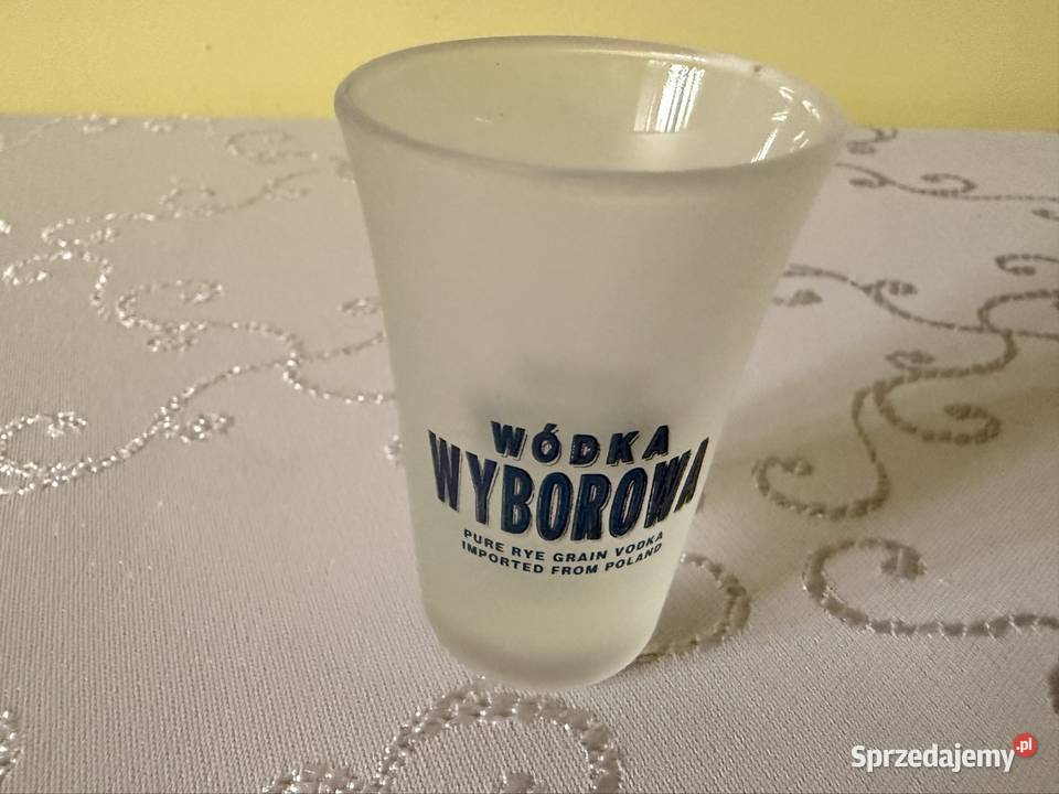 Kieliszek Mleczny Wódka Wyborowa Szklany śląskie Czerwionka-Leszczyny