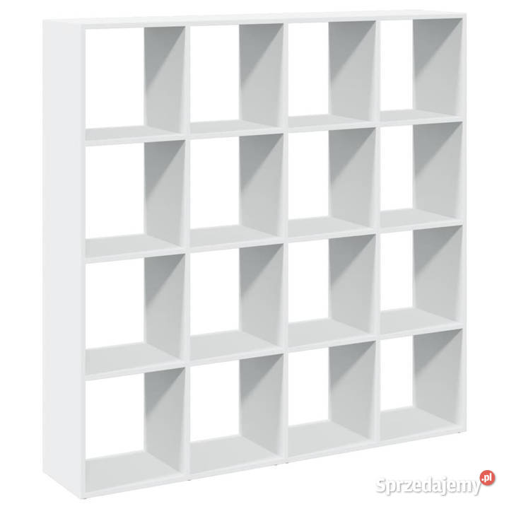 Regał biały 1375x29x1375 materiał drewnopochodny Warszawa