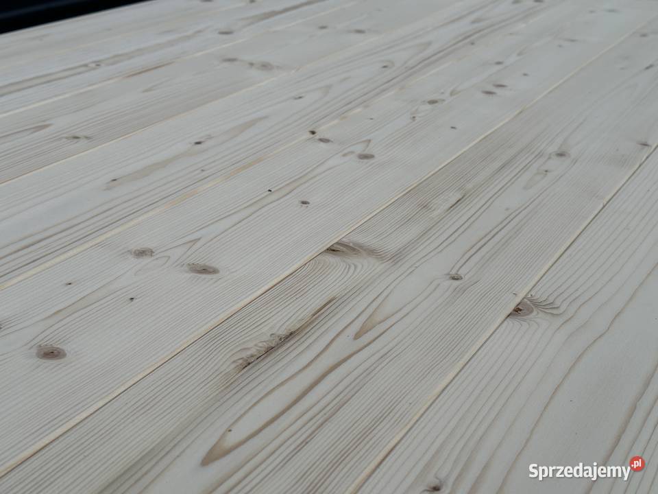 Deska podłogowa dwustronna świerkowa gr 42 mm Łabuńki Pierwsze