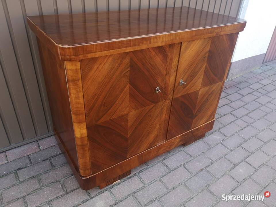 Komoda Pomocnik ARTDECO Orzech Stara Antyk wielkopolskie Swarzędz sprzedam