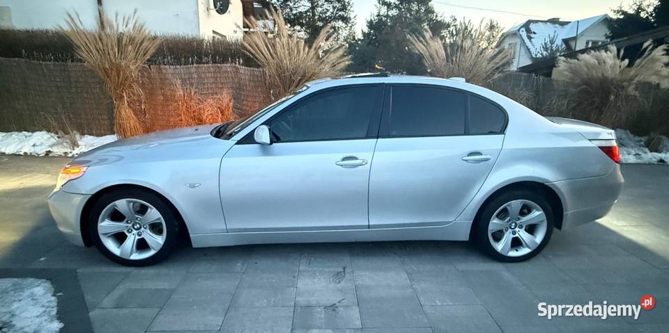 BMW E60 525d 2005 Automat 230 mapie xenon podgrzewane fotele Sochaczew