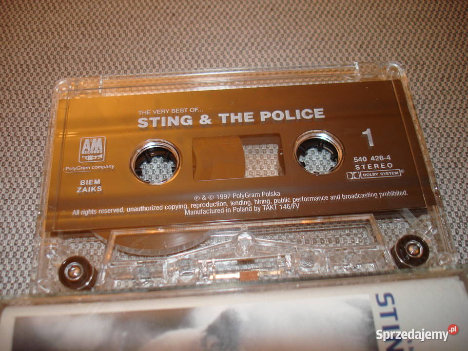 Sting The Police kaseta magnetofonowa Chrome