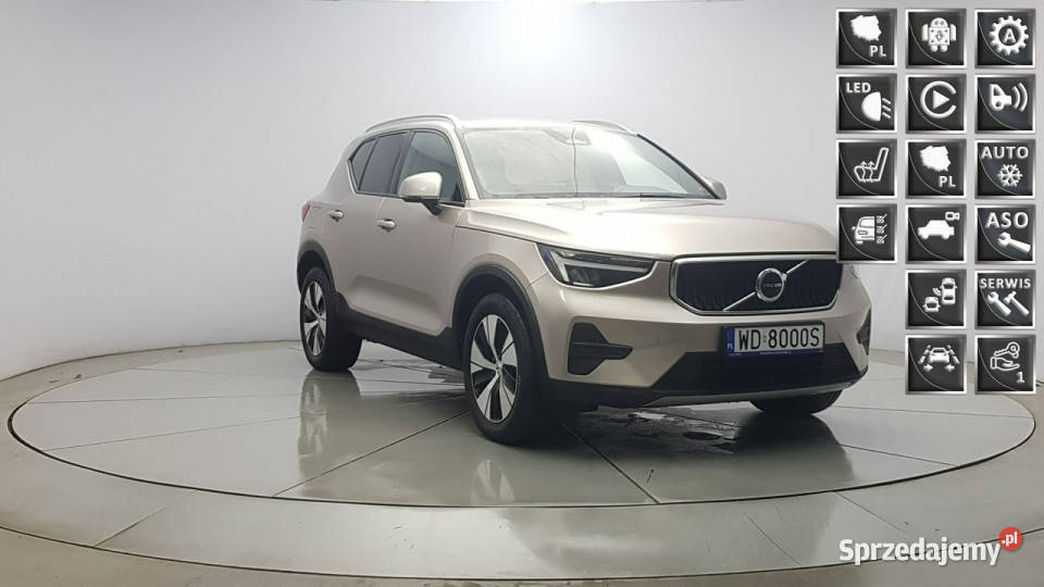 Volvo XC 40 B3 Core Z Polskiego Salonu Faktura podgrzewane fotele Warszawa
