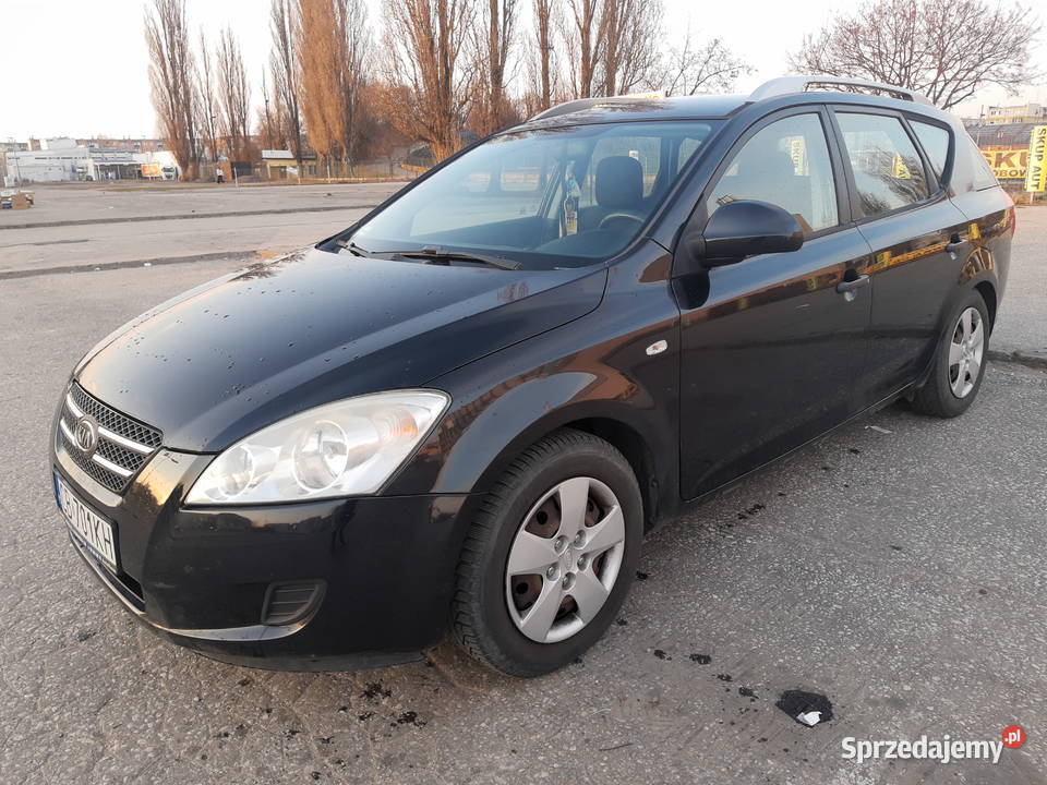Kia ceed 2007 16 gaz kombi czarna 122KM Bydgoszcz