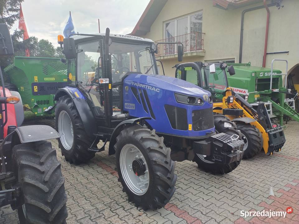 Ciągnik rolniczy Farmtrac 680 Dt V 12x12 wersja Farmtrack Łęczyca