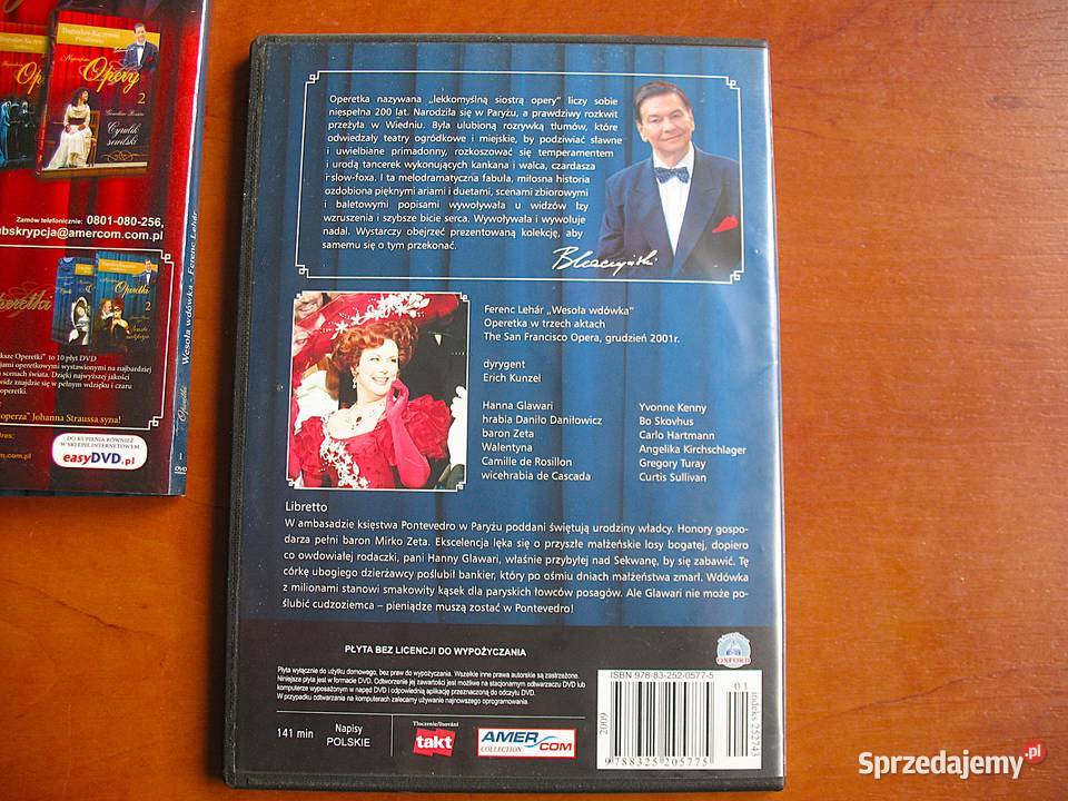 Wesoła wdówka Ferenc Lehar CD Siedlce