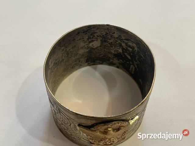 Obrączka na serwetkę z kantyny Wehrmachtu Kraków