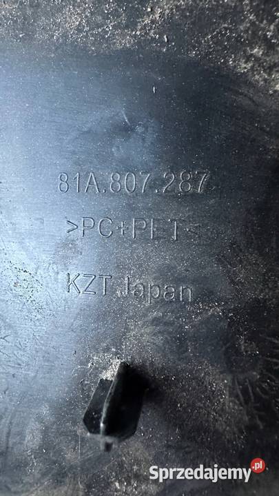 AUDI Q2 81A PODKŁADKA POD TABLICE REJESTRACYJNĄ Gorzów Wielkopolski