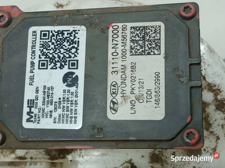 POMPA PALIWA 16 B NX4 31110N7000 Hyundai Tucson Rok produkcji 2021 sprzedam