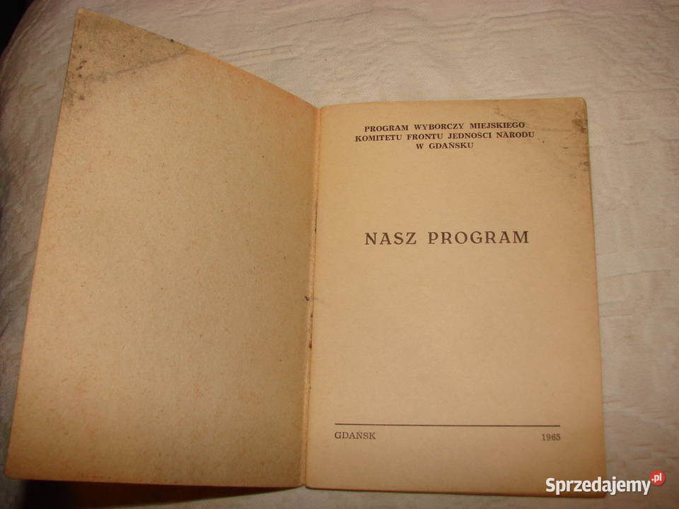 PROGRAM WYBORCZY MIEJSKIEGO KOMITETU FRONTU Pruszcz Gdański