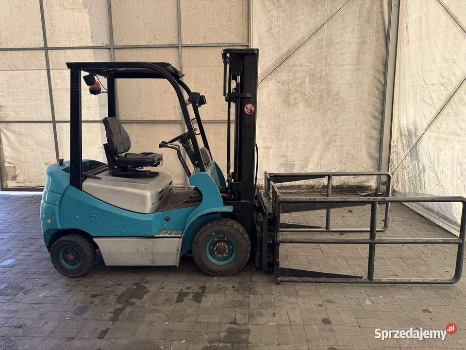 Widlak wózek widłowy Feller 15T diesel chwytak Wózki widłowe