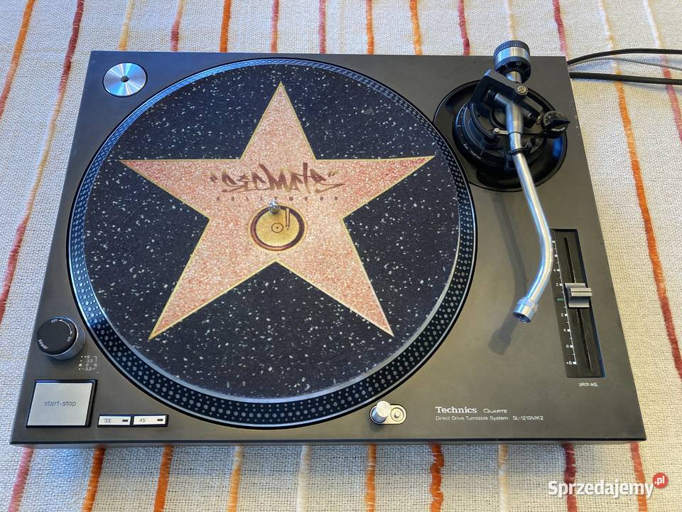 Technics 1210 mk2 slipmata adapter sprzedam