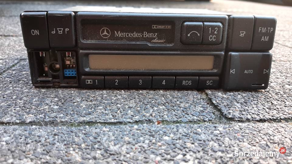 Radioodtwarzacz Mercedes Classic ORYGINAŁ RDS Zamość sprzedam