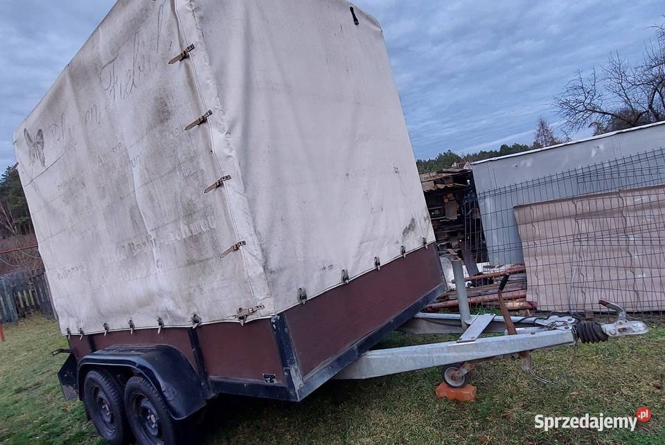 Przyczepka samochodowa Gubin